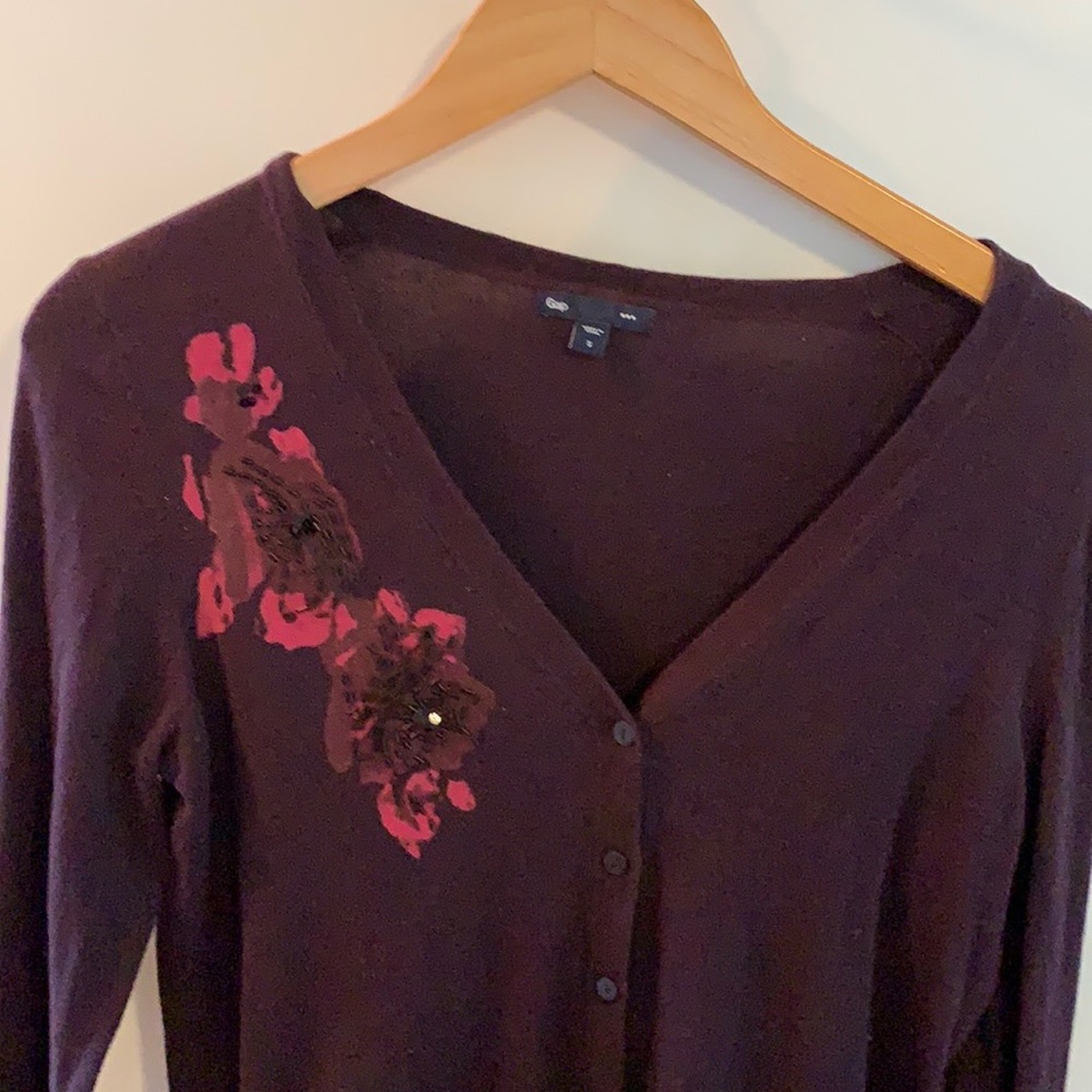 Gap beaded cardigan